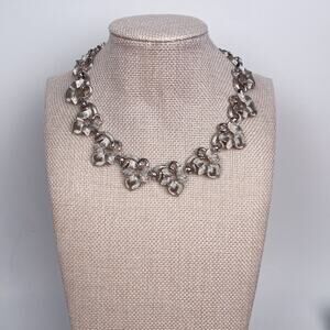 Vintage Puccini Choker Silver Tone